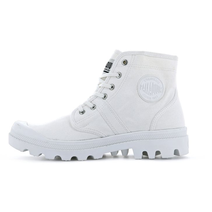 Bottes Palladium Pallabrousse Legion Homme Blanche | FR LNE627Y